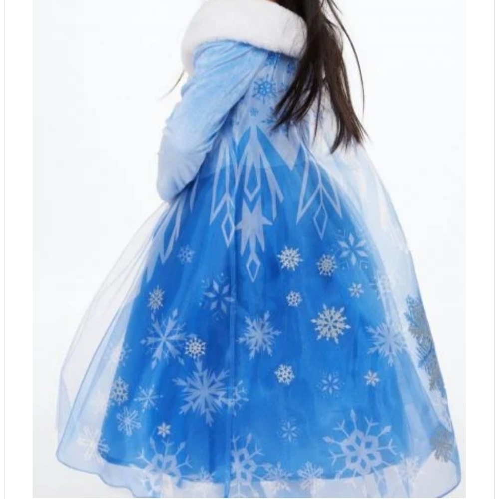 Disney Blue and White Snowflake Costume
